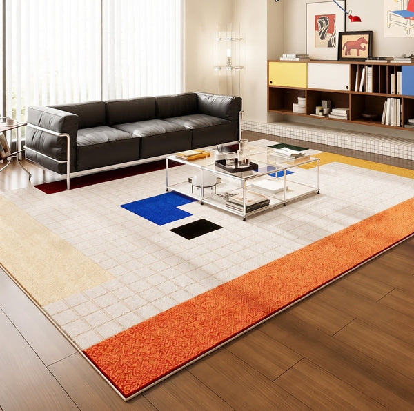Modern Rugs under Sofa, Dining Room Floor Rugs, Abstract Contemporary Rugs for Bedroom, Modern Rug Ideas for Living Room