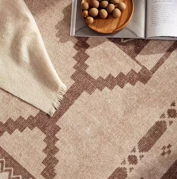 Large Contemporary Area Rugs for Dining Room, Modern Rugs for Living Room, Mid Century Area Rugs for Bedroom-Grace Painting Crafts