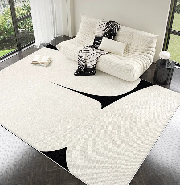 Large Modern Rugs for Living Room, Contemporary Modern Rugs for Bedroom, Extra Large Geometric Modern Rugs for Dining Room-Grace Painting Crafts