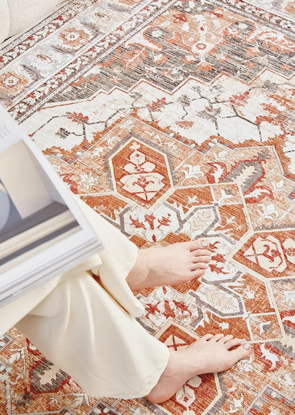 Persain Rugs for Bedroom, Oversized Area Rugs for Living Room, Extra Large Vintage Persian Rugs, Traditional Persian Rug, Vintage Area Rugs for Dining Room-Grace Painting Crafts