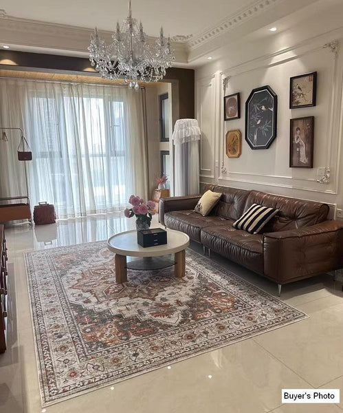 Persain Rugs for Bedroom, Oversized Area Rugs for Living Room, Extra Large Vintage Persian Rugs, Traditional Persian Rug, Vintage Area Rugs for Dining Room-Grace Painting Crafts