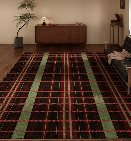 Mid Century Modern Rugs, Contemporary Modern Rugs for Living Room, Colorful Absract Rugs for Bedroom, Minimalist Geometric Rugs for Living Room-Grace Painting Crafts
