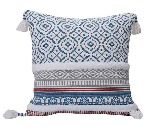 Modern Decorative Pillow for Interior Design, Contemporary Decorative Pillow Covers, Geometric Modern Sofa Pillows for Bedroom, Square Pillows for Couch-Grace Painting Crafts