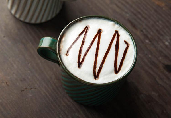 Handmade Pottery Coffee Cup, Cappuccino Coffee Mug, Large Capacity Coffee Cup, Pottery Tea Cup-Grace Painting Crafts