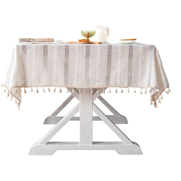 Rustic Table Covers for Kitchen, Linen Rectangular Tablecloth for Oval Table, Country Farmhouse Tablecloth, Large Rectangle Tablecloth for Dining Room Table-Grace Painting Crafts