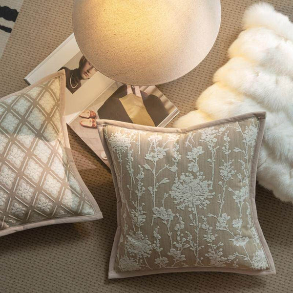 Modern Decorative Pillow Cover, Decorative Throw Pillows for Living Room, Decorative Pillow Arrangement Ideas for Couch, Modern Sofa Pillows-Grace Painting Crafts