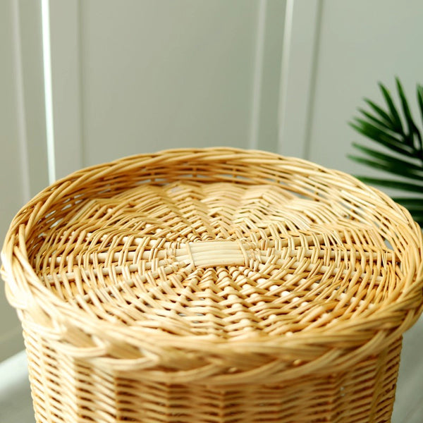 Triple-Layer Cat Bed, Large Cat House Basket with Washable Cushion for Indoor Cats and Dogs-Grace Painting Crafts