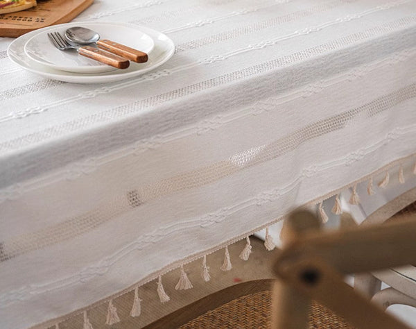 Rustic Table Covers for Kitchen, Linen Rectangular Tablecloth for Oval Table, Country Farmhouse Tablecloth, Large Rectangle Tablecloth for Dining Room Table-Grace Painting Crafts