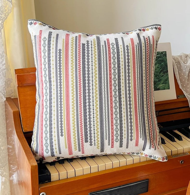 Decorative Throw Pillows for Dining Room, Bohemian Decorative Sofa Pillows, Geometric Modern Pillow Covers, Oriental Square Pillows for Couch-Grace Painting Crafts