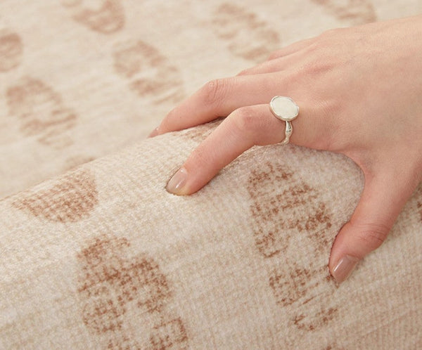 Mid Century Modern Rugs Next to Bed, Contemporary Rugs for Bedroom, Abstract Modern Carpets for Living Room, Modern Rugs for Dining Room-Grace Painting Crafts