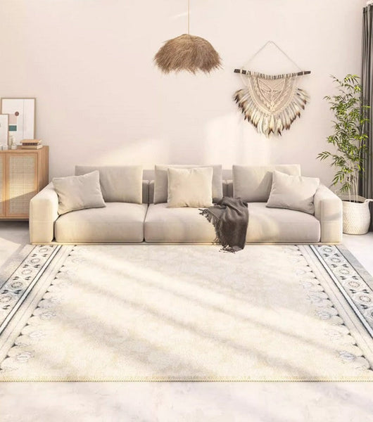 Abstract Contemporary Rug Ideas for Living Room, Hallway Modern Runner Rugs, Modern Runner Rugs Next to Bed, Extra Large Modern Rugs for Dining Room-Grace Painting Crafts