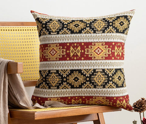 Decorative Throw Pillows, Bohemia Sofa Pillows for Living Room, Geometric Pattern Throw Pillow for Couch, Large Bohemian Decorative Sofa Pillows-Grace Painting Crafts