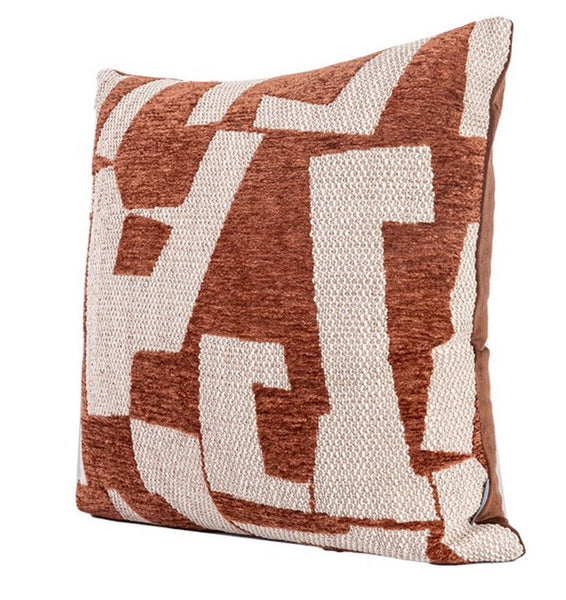 Contemporary Throw Pillow for Living Room, Modern Square Pillows, Large Abstract Throw Pillows for Couch, Modern Sofa Throw Pillows-Grace Painting Crafts