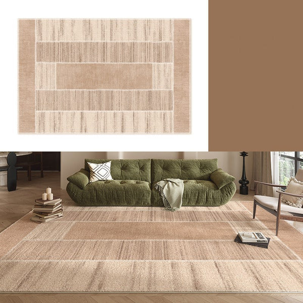 Modern Rugs for Dining Room, Contemporary Rugs for Bedroom, Abstract Modern Carpets for Living Room, Mid Century Modern Rugs Next to Bed-Grace Painting Crafts