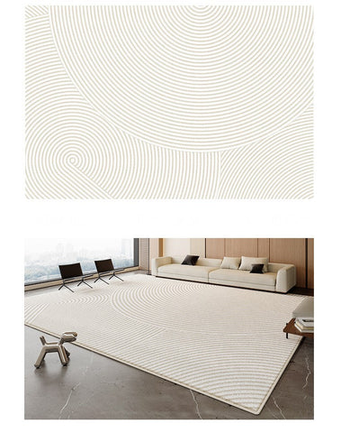 Contemporary Modern Rugs for Living Room, Bedroom Modern Rugs, Modern Rugs for Dining Room, Abstract Geometric Modern Rugs-Grace Painting Crafts