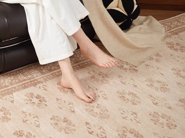 Modern Rugs for Dining Room, Abstract Contemporary Modern Rugs, Geometric Contemporary Rugs Next to Bed, Mid Century Area Rugs for Living Room-Grace Painting Crafts