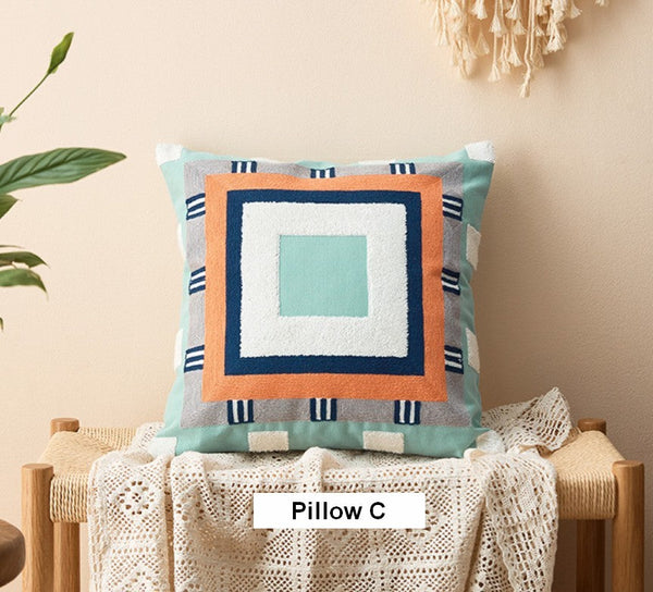 Large Modern Sofa Cushion, Decorative Pillow Covers, Modern Pillows for Couch, Abstract Decorative Throw Pillows for Living Room-Grace Painting Crafts