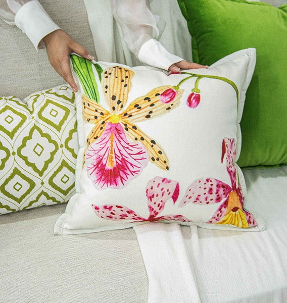 Unique Decorative Pillow Arrangement Ideas for Couch, Modern Decorative Cushion Covers, Decorative Pillows for Living Room, Large Decorative Pillows for Interior Design-Grace Painting Crafts