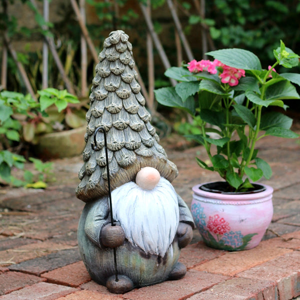 Garden Decoration Ideas, Garden Figure Sculpture Statues, Gnome Statue for Garden Ornaments, Villa Courtyard Decor, Outdoor Garden Decoration-Grace Painting Crafts