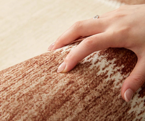 Mid Century Modern Rugs Next to Bed, Contemporary Rugs for Bedroom, Abstract Modern Carpets for Living Room, Modern Rugs for Dining Room-Grace Painting Crafts