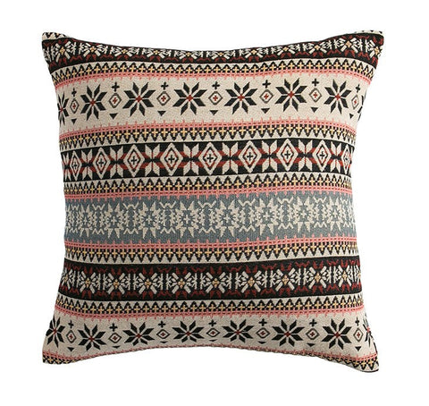 Bohemia Sofa Pillows for Living Room, Decorative Throw Pillows, Geometric Pattern Throw Pillow for Couch, Large Bohemian Decorative Sofa Pillows-Grace Painting Crafts