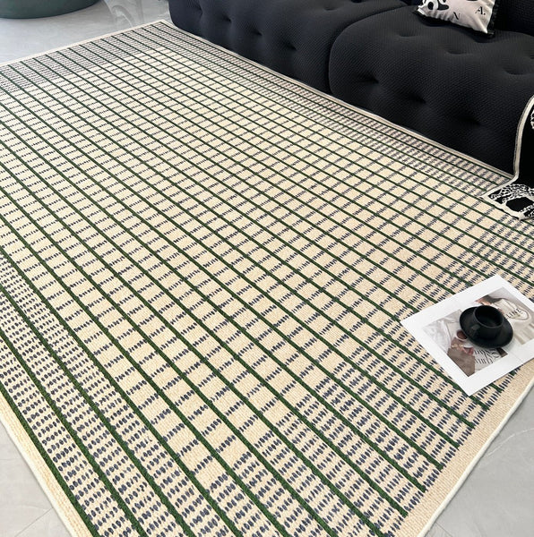 Unique Modern Rugs for Living Room, Large Modern Rugs for Bedroom, Geometric Area Rugs under Coffee Table, Contemporary Modern Rugs for Dining Room-Grace Painting Crafts