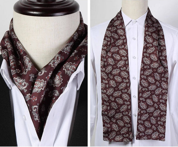 Thin Silk Neck Scarf, Scarf For Suit Men, Short Real Silk Scarf, Mens Short Silk Neckwear, Skinny Silk Scarf Mens, Casual Silk Scarf Men, Lightweight Short Silk Scarf-Grace Painting Crafts