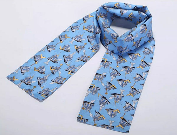 Scarf For Suit Men, Short Real Silk Scarf, Mens Short Silk Neckwear, Thin Silk Neck Scarf, Skinny Silk Scarf Mens, Casual Silk Scarf Men, Lightweight Short Silk Scarf-Grace Painting Crafts