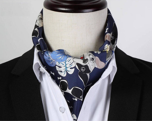 Short Silk Ascot Men, Silk Scarf For Blazer, Mens Summer Silk Scarf, Narrow Pure Silk Scarf, Short Silk Neckerchief Men, Soft Silk Short Scarf, Business Slim Silk Scarf, Mens Thin Silk Neck Scarf-Grace Painting Crafts