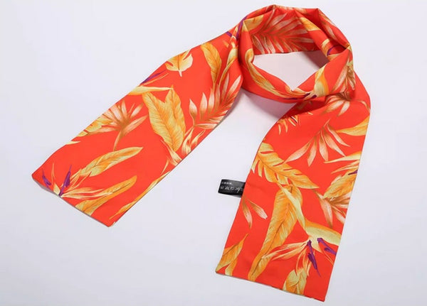 Narrow Pure Silk Scarf, Short Silk Neckerchief Men, Short Silk Ascot Men, Silk Scarf For Blazer, Mens Summer Silk Scarf, Soft Silk Short Scarf, Business Slim Silk Scarf, Mens Thin Silk Neck Scarf-Grace Painting Crafts