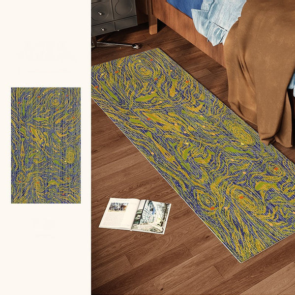 Modern Carpets for Office, Geometric Modern Rugs under Dining Room Table, Contemporary Modern Rugs Next to Bed, Abstract Area Rugs for Living Room-Grace Painting Crafts
