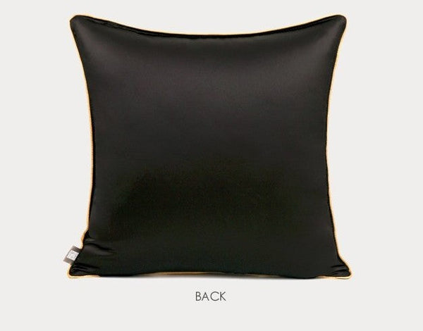 Large Black Yellow Modern Pillows, Modern Throw Pillows for Couch, Decorative Modern Sofa Pillows, Modern Simple Throw Pillows for Living Room-Grace Painting Crafts
