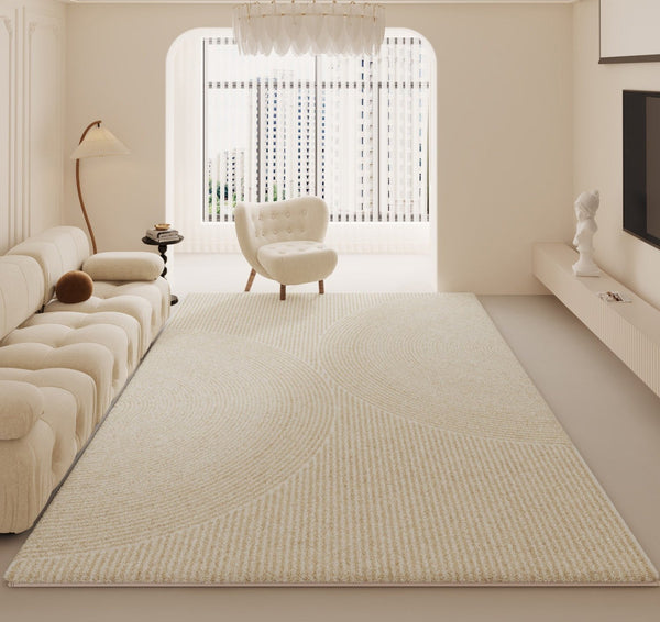 Thick Modern Rugs for Sale, Soft Modern Rug for Bedroom, Modern Rugs for Living Room, Geometric Contemporary Rugs for Dining Room-Grace Painting Crafts