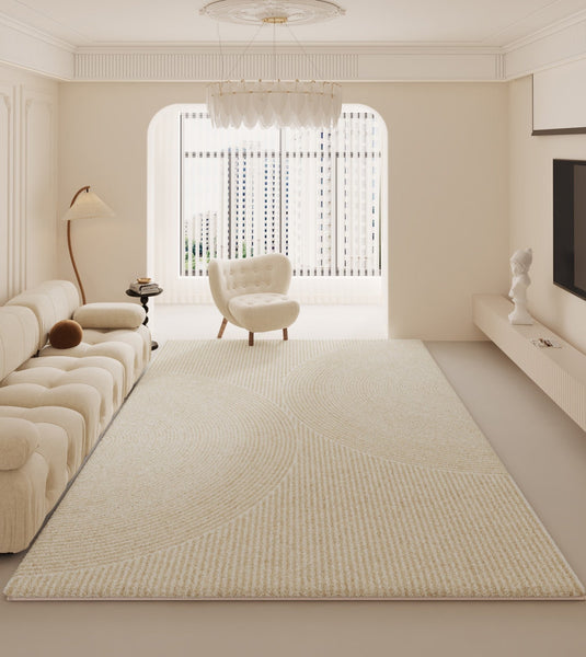 Thick Modern Rugs for Sale, Soft Modern Rug for Bedroom, Modern Rugs for Living Room, Geometric Contemporary Rugs for Dining Room-Grace Painting Crafts