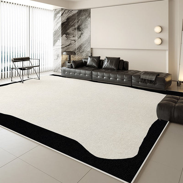 Modern Rugs for Dining Room, Large Modern Rugs for Living Room, Abstract Contemporary Modern Rugs, Geometric Modern Rugs for Bedroom-Grace Painting Crafts