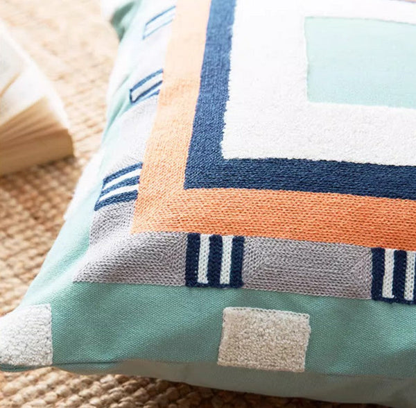 Large Modern Sofa Cushion, Decorative Pillow Covers, Modern Pillows for Couch, Abstract Decorative Throw Pillows for Living Room-Grace Painting Crafts