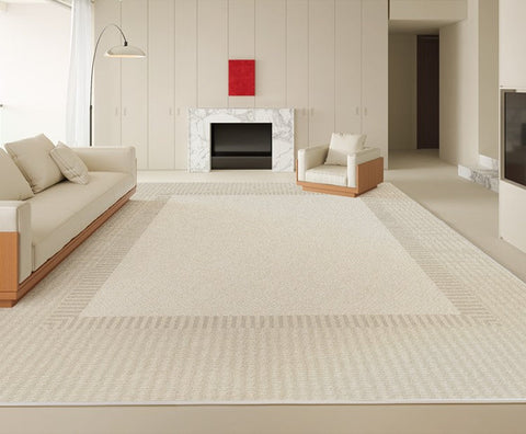 Bedroom Contemporary Soft Rugs, Rectangular Modern Rugs under Sofa, Large Modern Rugs in Living Room, Modern Rugs for Office, Dining Room Floor Carpets-Grace Painting Crafts