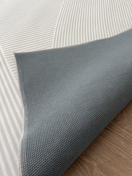 Bedroom Modern Rugs, Grey Abstract Geometric Modern Rugs, Modern Rugs for Dining Room, Contemporary Modern Rugs for Living Room-Grace Painting Crafts