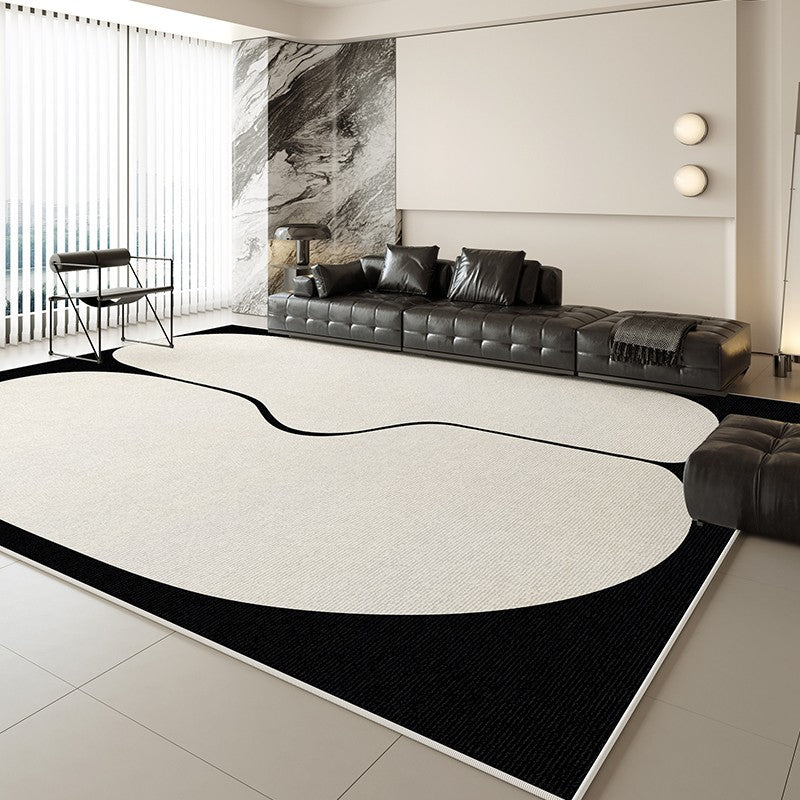 Extra Large Modern Rugs for Living Room, Bedroom Modern Rugs, Dining Room Geometric Modern Rugs, Contemporary Modern Rugs for Office-Grace Painting Crafts