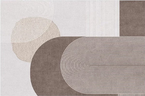 Extra Large Modern Rugs for Living Room, Abstract Contemporary Modern Rugs, Geometric Area Rugs for Bedroom, Modern Rugs for Office-Grace Painting Crafts