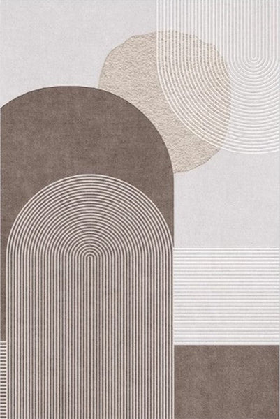 Extra Large Modern Rugs for Living Room, Abstract Contemporary Modern Rugs, Geometric Area Rugs for Bedroom, Modern Rugs for Office-Grace Painting Crafts