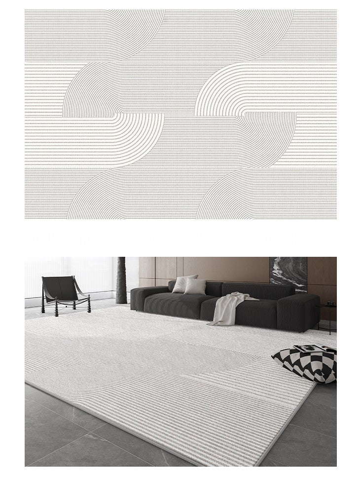 Dining Room Floor Rug, Large Floor Rugs for Living Room, Modern Floor Rugs for Bedroom, Extra Large Geometric Modern Rugs for Office-Grace Painting Crafts
