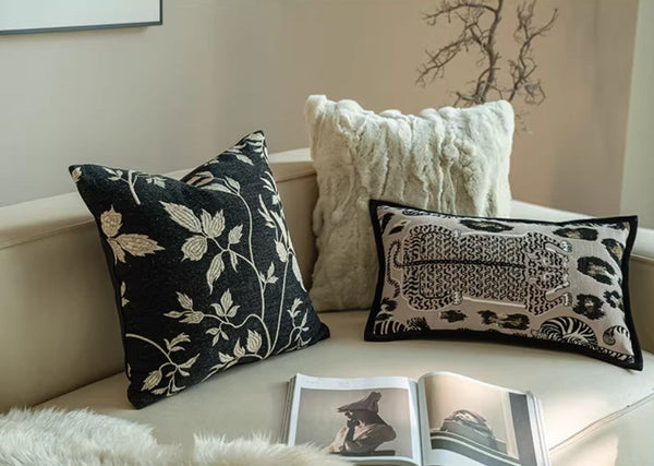 Modern Decorative Pillow Covers, Decorative Pillow Arrangement Ideas for Couch, Large Decorative Throw Pillows, Decorative Pillows for Living Room-Grace Painting Crafts