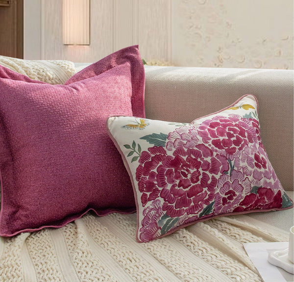 Modern Decorative Cushion Covers, Decorative Pillow Arrangement Ideas, Decorative Throw Pillows for Bed, Living Room Decorative Pillows, Large Decorative Pillows for Interior Design-Grace Painting Crafts