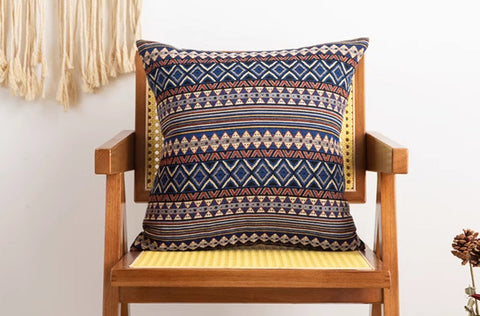 Decorative Throw Pillows, Geometric Pattern Throw Pillow for Couch, Bohemia Sofa Pillows for Living Room, Large Bohemian Decorative Sofa Pillows-Grace Painting Crafts