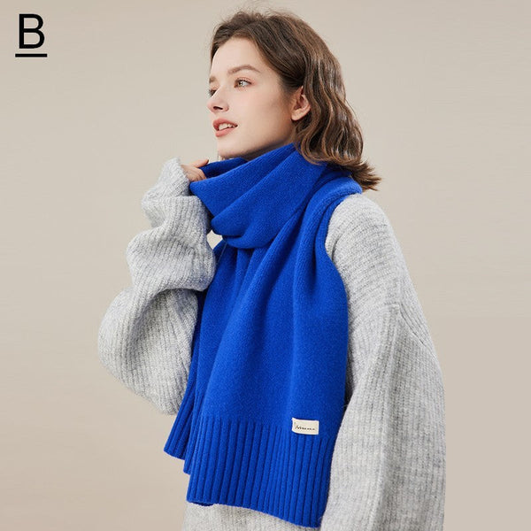 Modern Winter Scarf, Fashion Designer Scarf, Casual Scarf for Women, Cold Weather Scarf, Wool Scarf for Women, Soft Cashmere Scarf for Women-Grace Painting Crafts