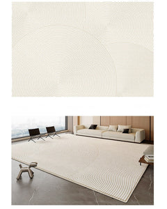 Large Modern Rugs for Living Room, Bedroom Modern Rugs, Dining Room Geometric Modern Rugs, Contemporary Modern Rugs under Coffee Table-Grace Painting Crafts