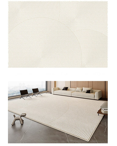 Large Modern Rugs for Living Room, Bedroom Modern Rugs, Dining Room Geometric Modern Rugs, Contemporary Modern Rugs under Coffee Table-Grace Painting Crafts