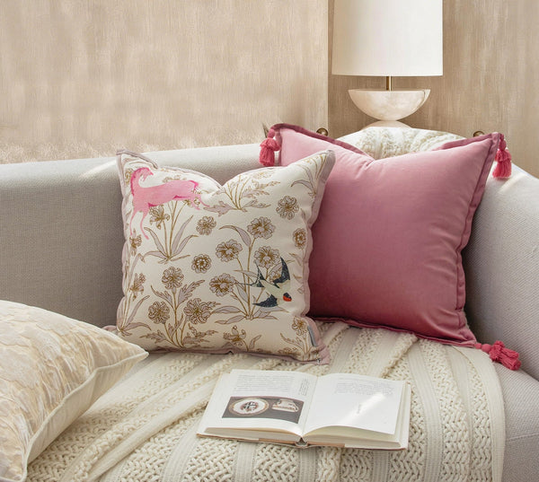 Decorative Pillow Arrangement Ideas, Modern Decorative Cushion Covers, Decorative Throw Pillows for Bed, Living Room Decorative Pillows, Large Decorative Pillows for Interior Design-Grace Painting Crafts