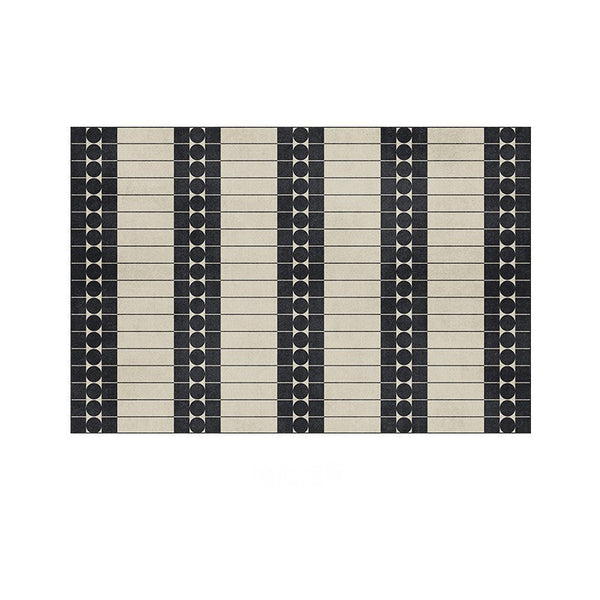 Modern Rugs for Dining Room, Mid Century Modern Rugs Next to Bed, Thick Contemporary Rugs for Bedroom, Modern Carpets for Living Room-Grace Painting Crafts